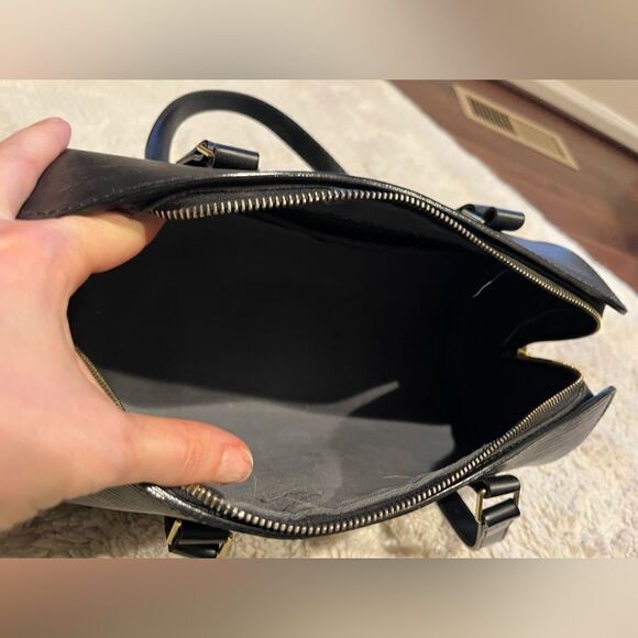 Louis Vuitton Soufflot M52222 Epi‎ Leather Noir Black With Pouch - Picture 9 of 16